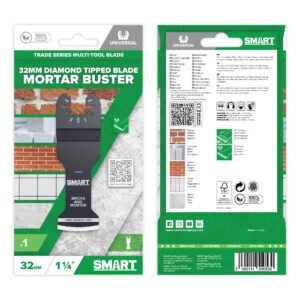 Universal 'Mortar Buster' - 32mm Brazed Diamond Blade - Packaging - H32DB