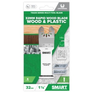 Universal 32mm Deep Cut Rapid Wood Blade - Pack - H32RWL