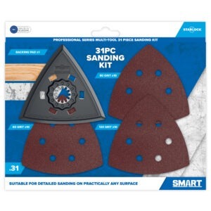 Starlock 31 Piece Complete Sanding Kit-Pack