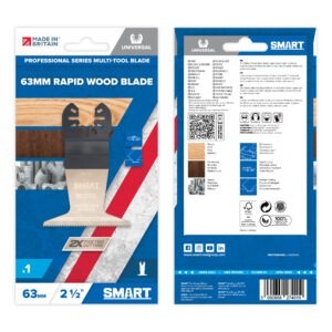 63mm Rapid Wood Multi-tool Blade Packaging - UK63RW